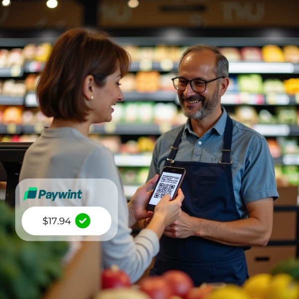 Grocery Stores Smart Management & Payment Solution A Guide On Utilizing QR Codes For Business, Featuring Paywint's Mobile Payment Services For Seamless Transactions