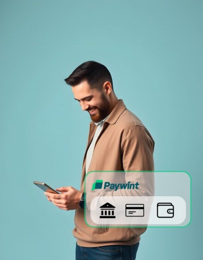 Multiple Payment Options for Every Business A Customer Completing a Transaction Using Multiple Payment Options with Paywint