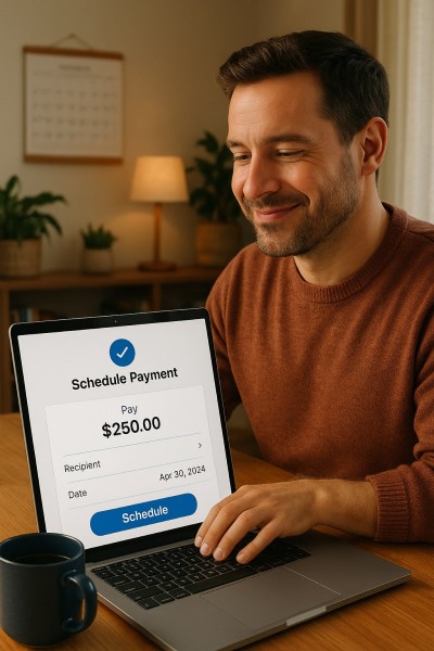 Quick to Set Up, Easy to Use Mobile Expense Tracking Categories on a Smartphone Surrounded by Receipts