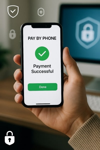 Safe and Smooth Transactions with Paywint Businessman Analyzing Expenses on a Spreadsheet Using a Laptop