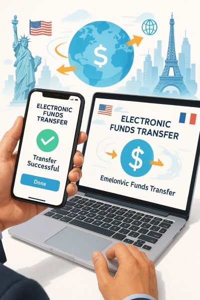 Send Money Instantly, Anywhere Mobile Expense Tracking Categories on a Smartphone Surrounded by Receipts
