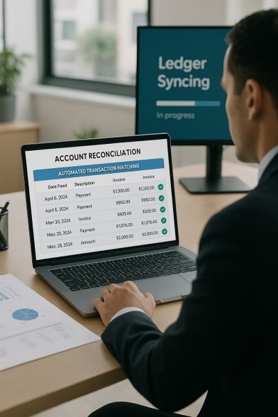 Automate Your Matching Process Mobile Expense Tracking Categories on a Smartphone Surrounded by Receipts