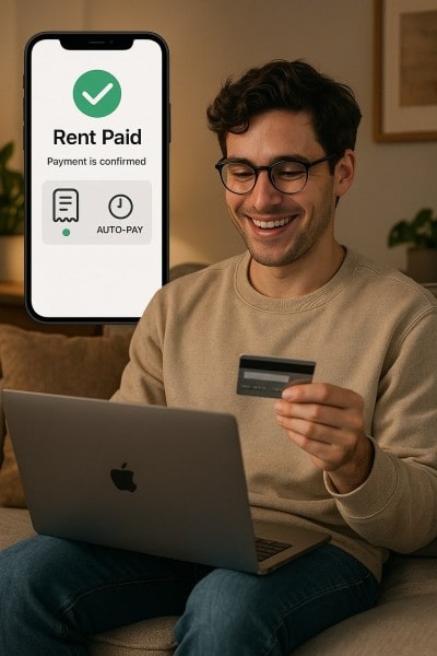 Fast Digital Payments Without the Wait Mobile Expense Tracking Categories on a Smartphone Surrounded by Receipts