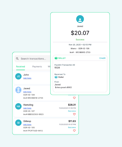 Man in a Formal Outfit Using His Smartphone Outdoors with a Security Shield Icon, Symbolizing Paywint’s Secure Payment Processing