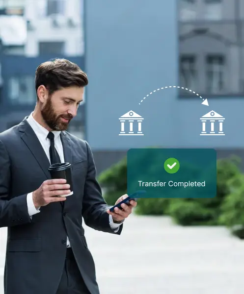 Mobile Expense Tracking Categories on a Smartphone Surrounded by Receipts