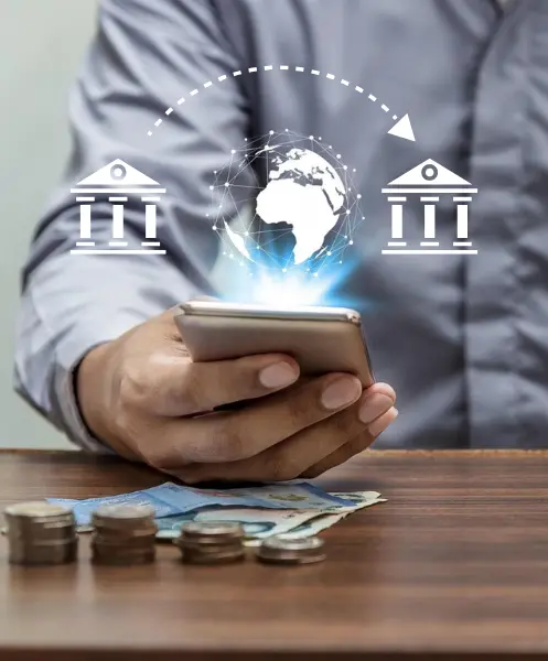 Digital Financial Reports Displayed on a Laptop Screen in an Office