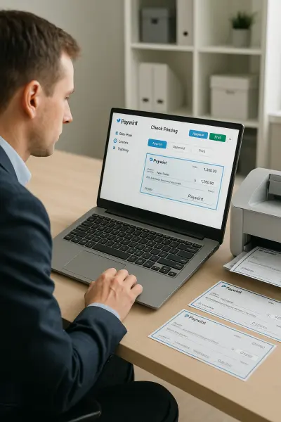 Mobile Expense Tracking Categories on a Smartphone Surrounded by Receipts