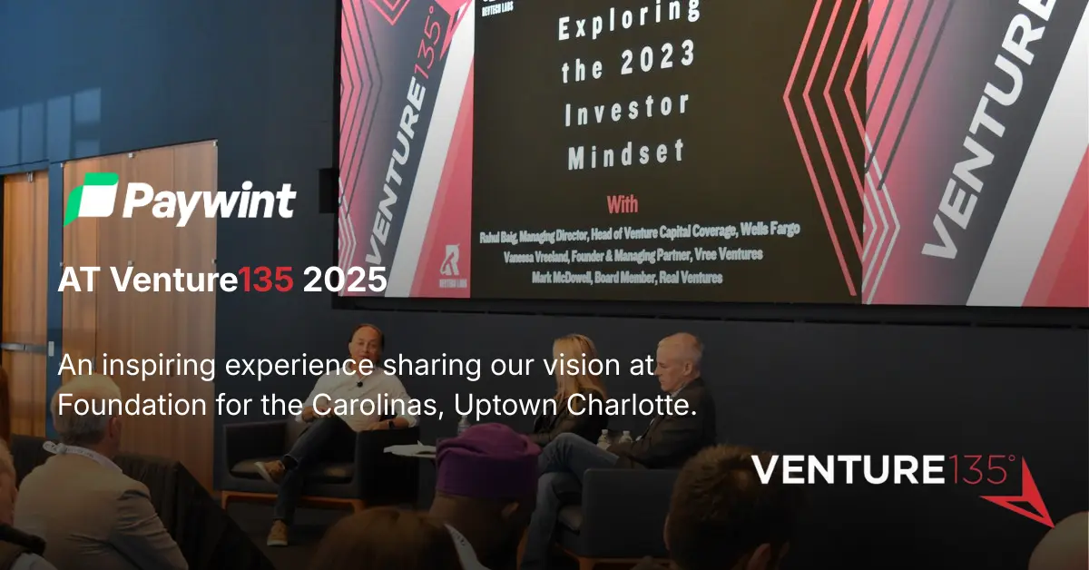 Panel Discussion on the Investor Mindset at the Venture135 2025 Event in Uptown Charlotte, Featuring Industry Leaders and Insights