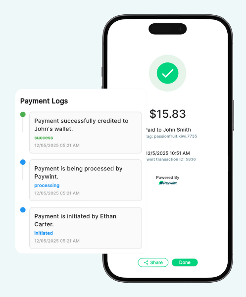 A Successful Transaction Completed Using Paywint’s Secure Payment Gateway