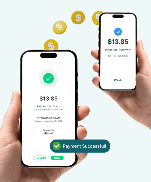 A Customer Making a Contactless Payment Using a Mobile Phone at a Flower Shop