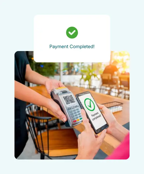 Mobile Expense Tracking Categories on a Smartphone Surrounded by Receipts