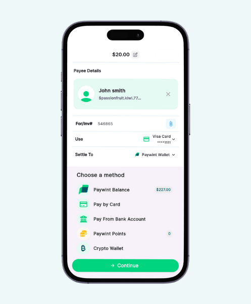 A Smartphone Screen Displaying a Green Checkmark with "Payment Completed"