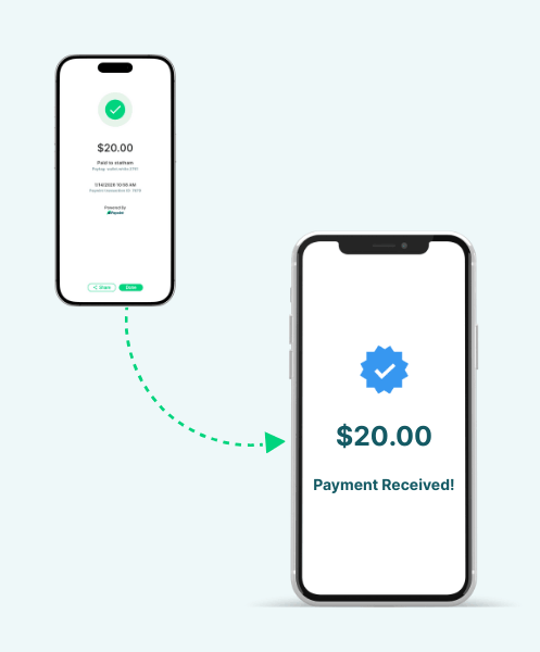 Woman Using a Smartphone for a Seamless Contactless Payment