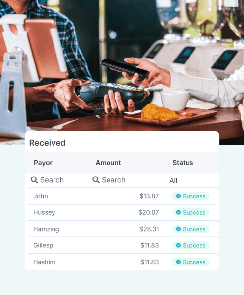 A Person Using a Smartphone for Contactless Payment at an Organic Produce Market