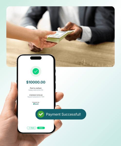 Mobile Expense Tracking Categories on a Smartphone Surrounded by Receipts