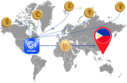3D Map of the US with Dollar Symbol Connected by Arrow to Europe Map with EU Stars and Euro Symbol, Symbolizing Currency Exchange