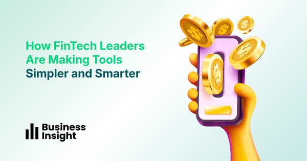 Hand Holding Smartphone with Digital Coins, Highlighting How Fintech Leaders Simplify and Smarten Financial Tools, from Business Insight